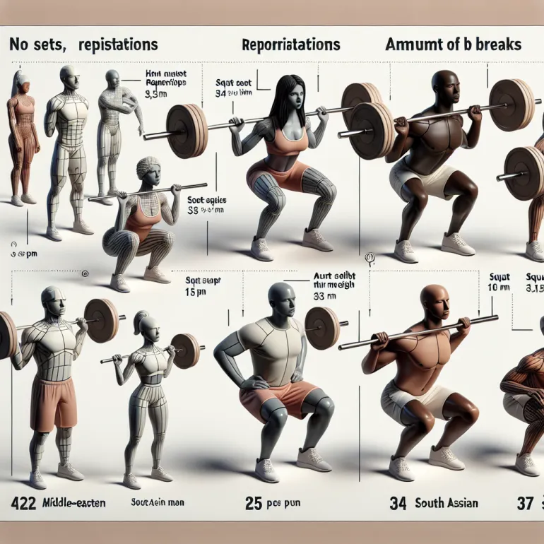 Программа приседаний: Путь к силе и выносливости