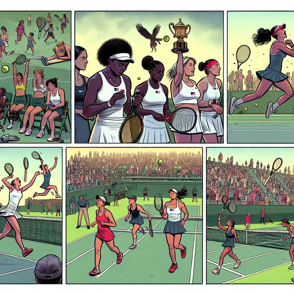 Теннисные турниры: Взлеты и падения женского спорта