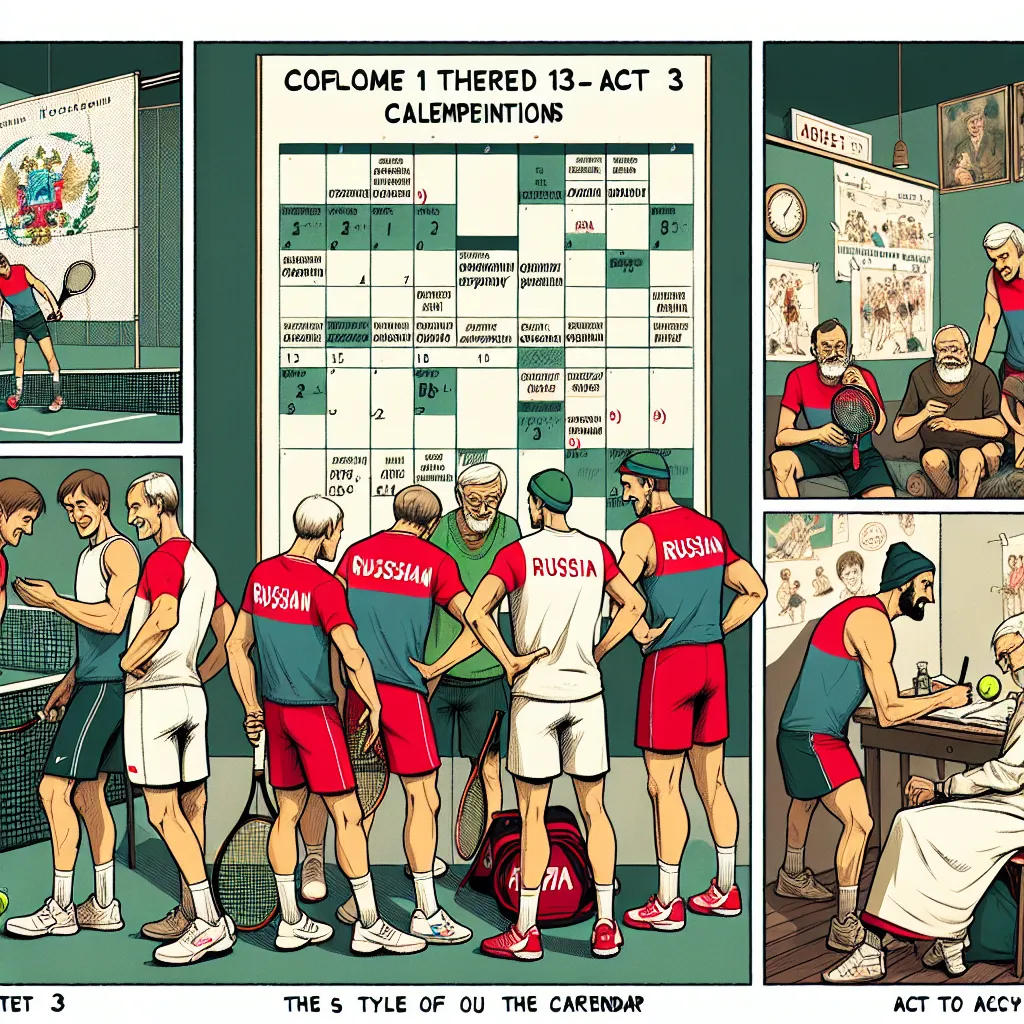 Ветераны тенниса России: Календарь соревнований и возможности для активной жизни