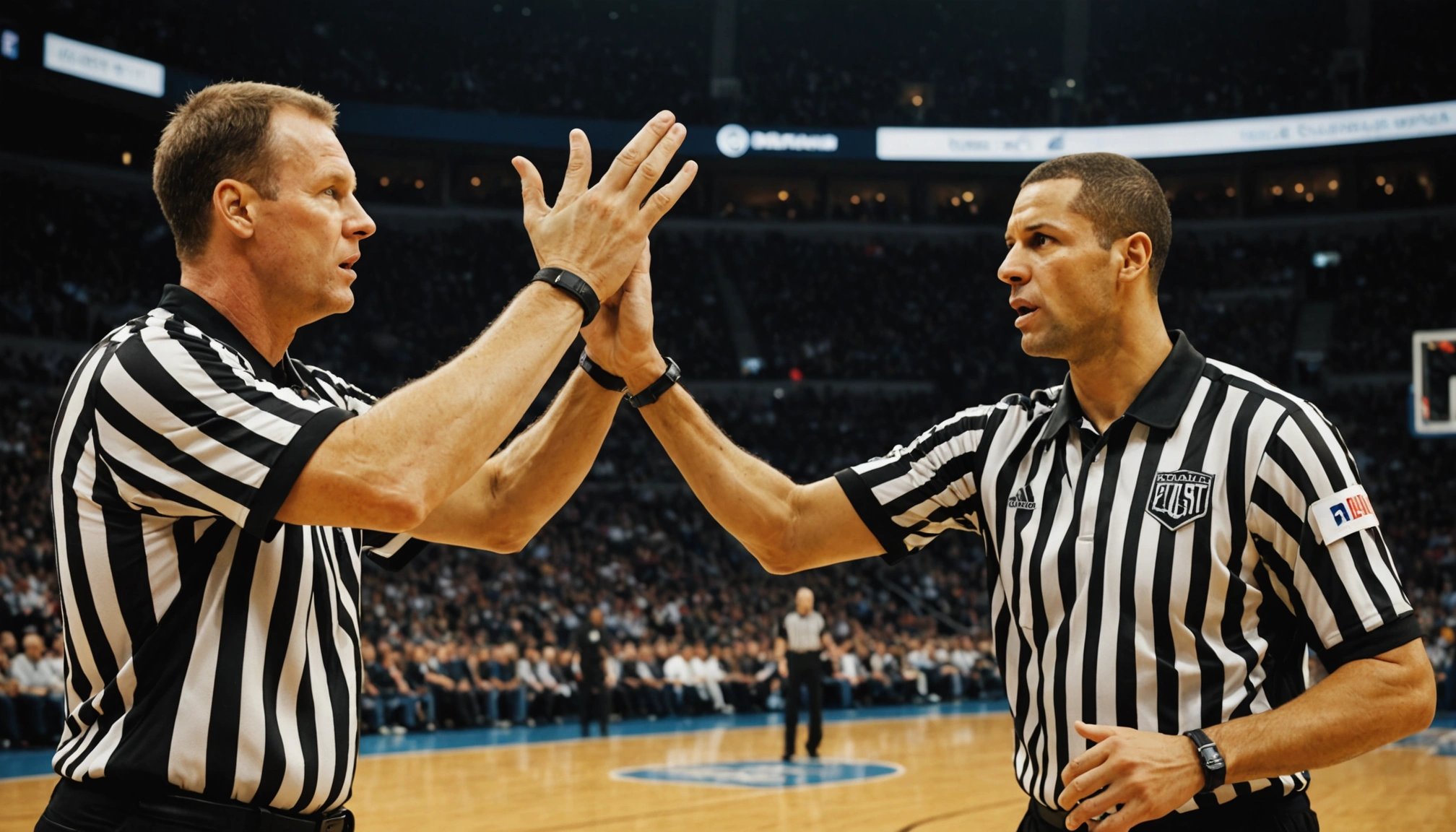Жест судьи в баскетболе сжатая в кулак рука поднята вверх - Как судья показывает неспортивный фол в баскетболе и что это значит