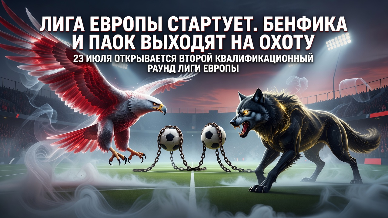 Лига Европы стартует. Бенфика и ПАОК выходят на охоту