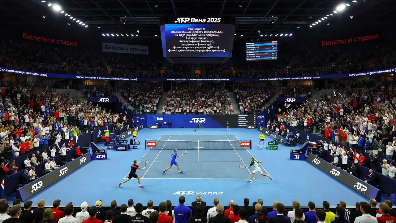 ATP Вена 2025: расписание, участники, результаты, билеты и ставки на теннисный турнир