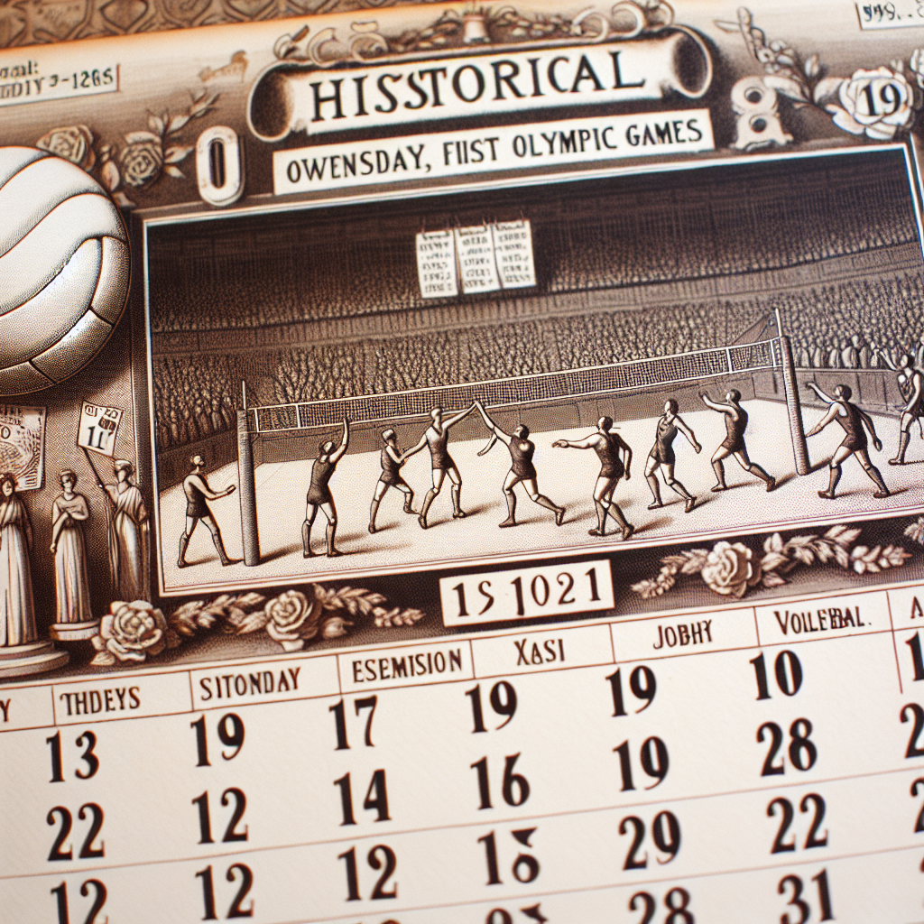 История включения волейбола в программу Олимпийских игр