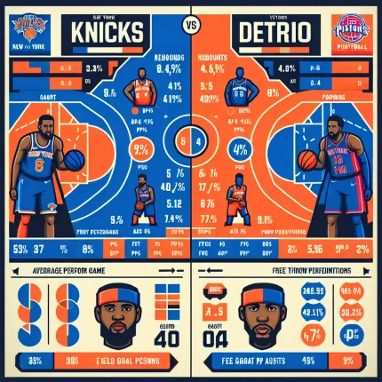 Сравнение статистики игроков: Нью-Йорк Никс и Детройт Пистонс